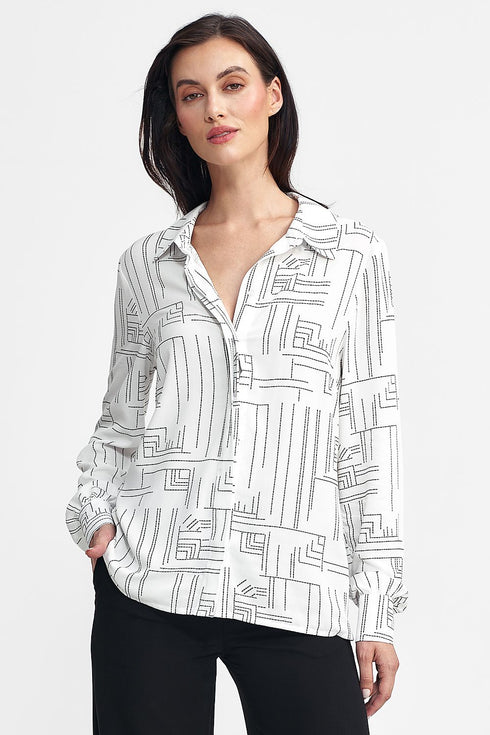Chemise manche longue model 200386 Nife